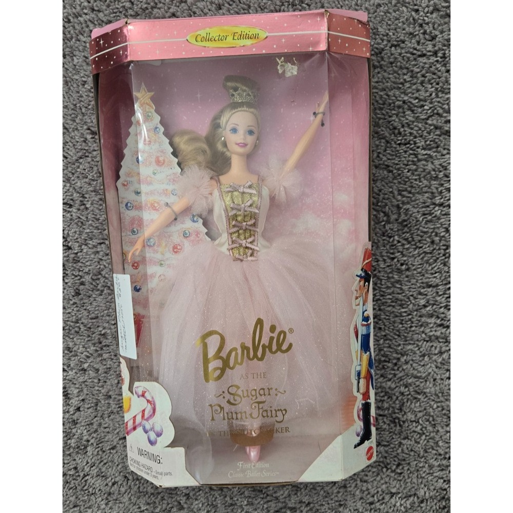 Mattel 1996 Barbie as the Sugar Plum Fairy‎ Doll #17056 Nutcracker Collector Edn
